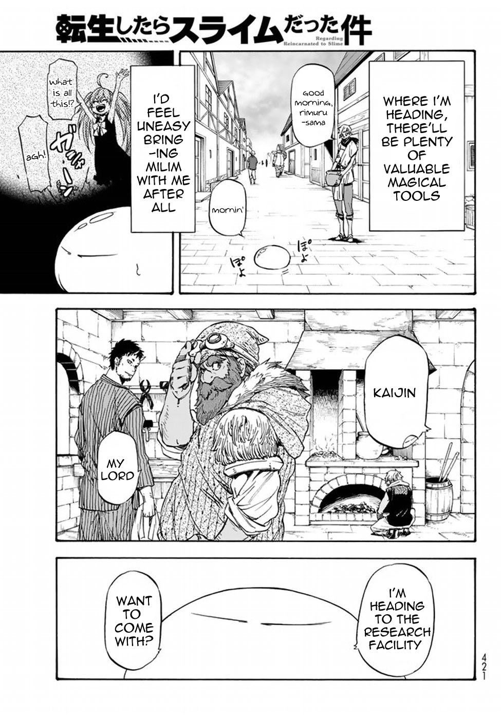 Read That Time I Got Reincarnated as a Slime Manga Online