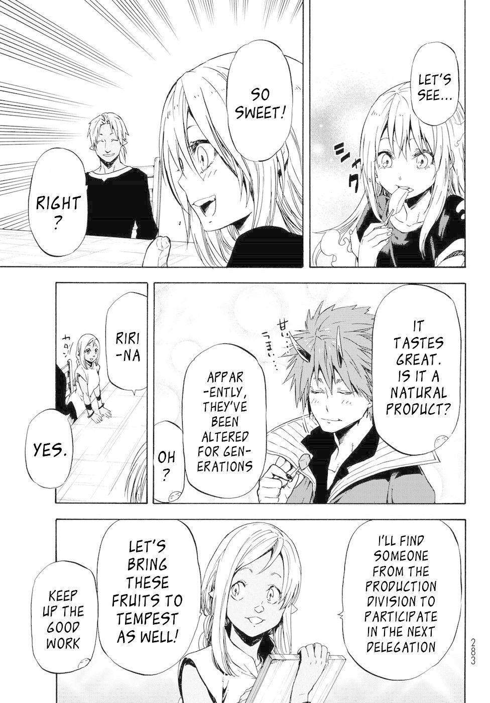 Read That Time I Got Reincarnated as a Slime Manga Online
