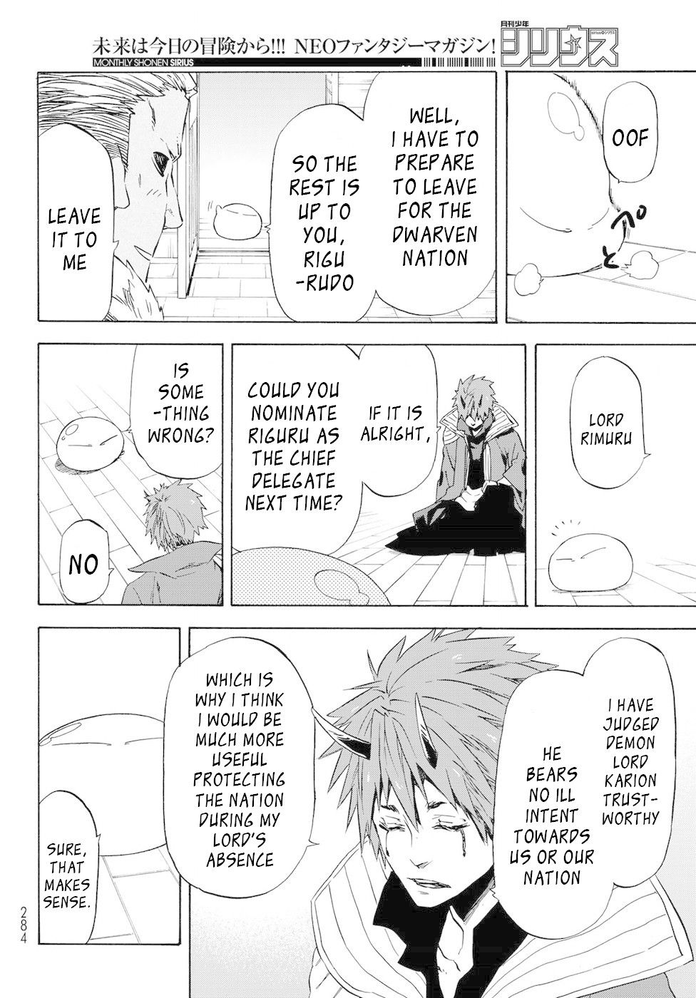 Read That Time I Got Reincarnated as a Slime Manga Online