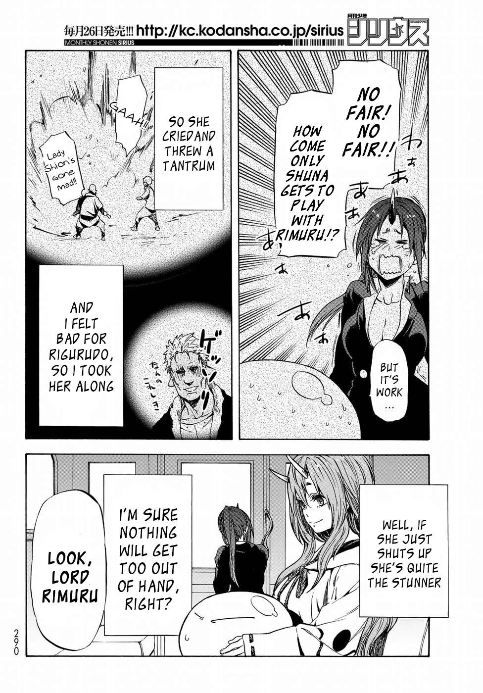 Read That Time I Got Reincarnated as a Slime Manga Online
