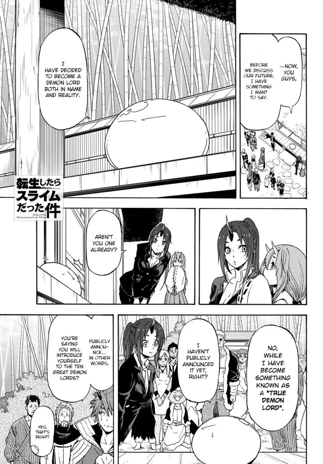 Read That Time I Got Reincarnated as a Slime Manga Online