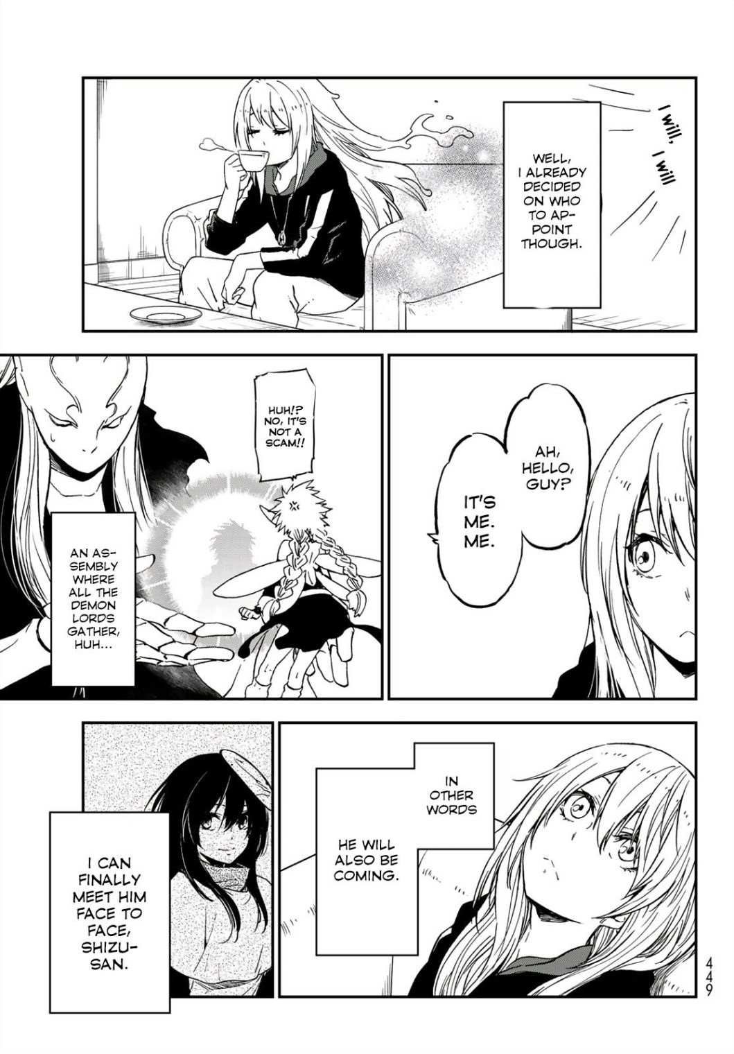 Read That Time I Got Reincarnated as a Slime Manga Online