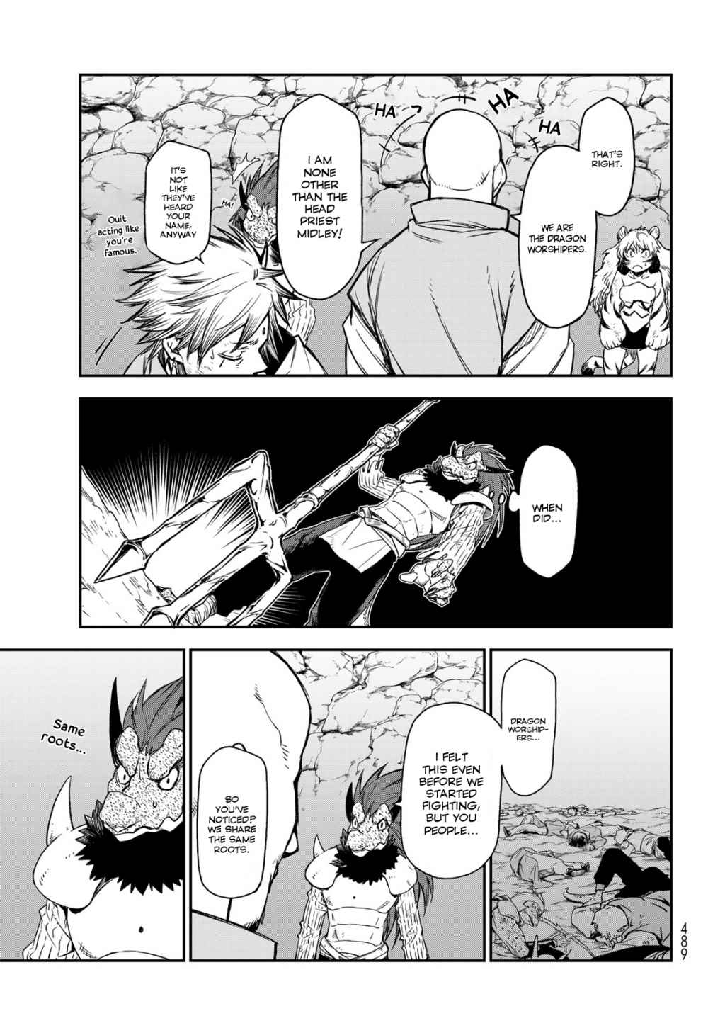 Read That Time I Got Reincarnated as a Slime Manga Online