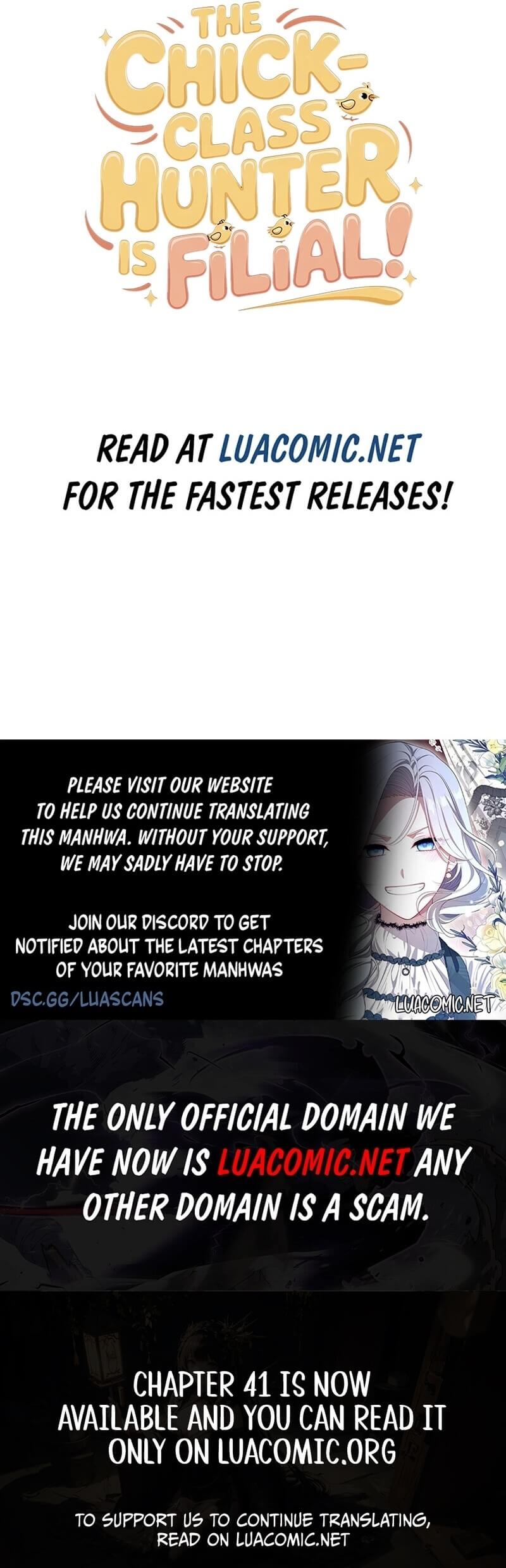 Read The Chick-Class Hunter is Filial! Manga Online