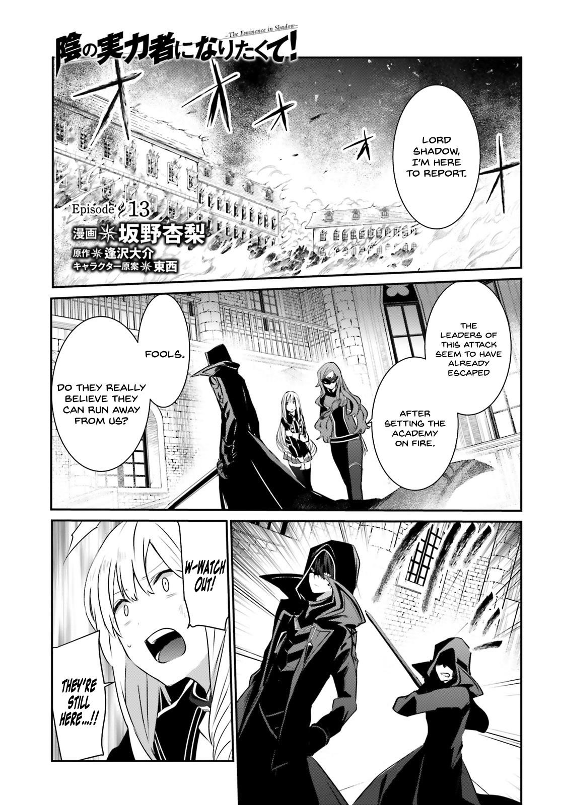 Read The Eminence In Shadow Manga Online