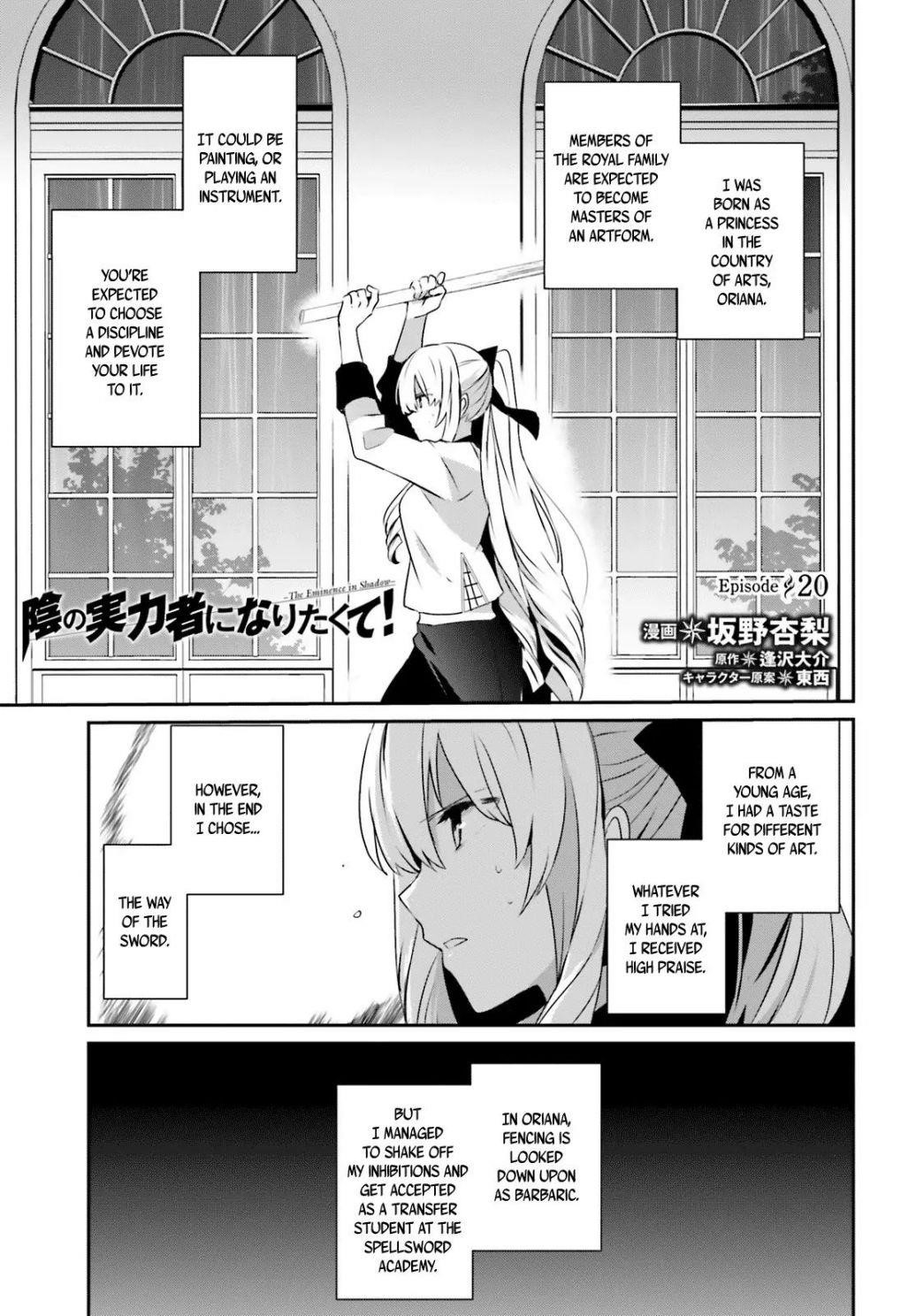 Read The Eminence In Shadow Manga Online