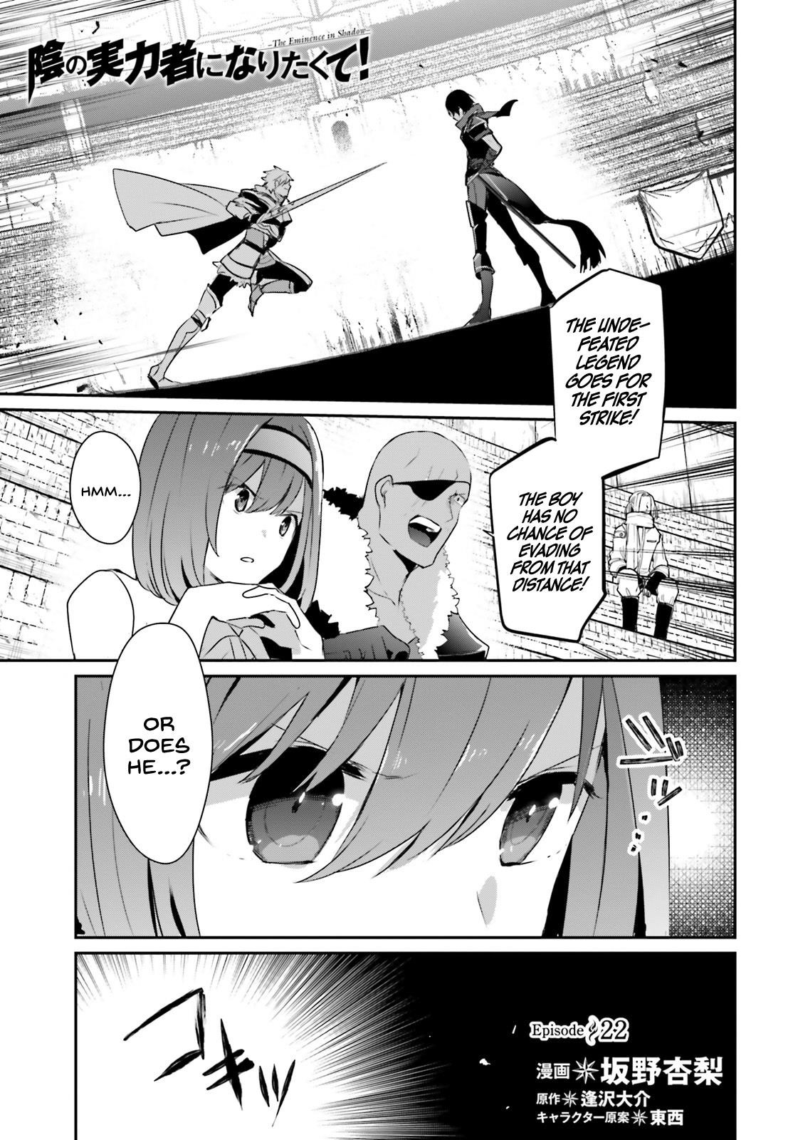 Read The Eminence In Shadow Manga Online