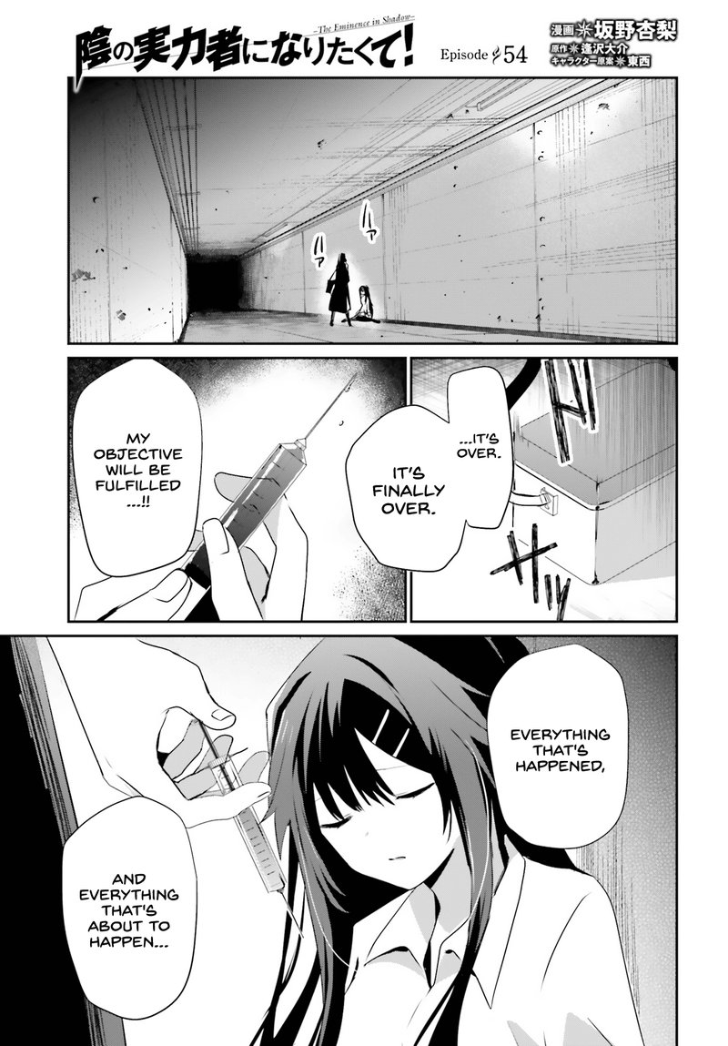 Read The Eminence In Shadow Manga Online