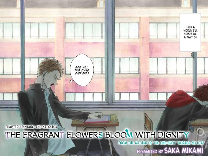 Read The Fragrant Flower Blooms With Dignity Manga Online
