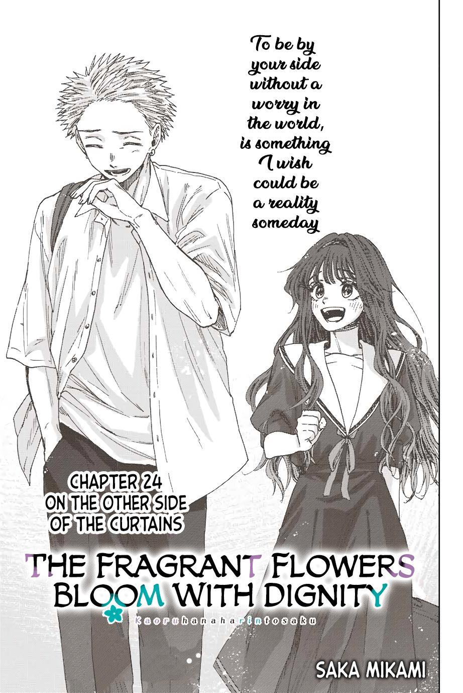 Read The Fragrant Flower Blooms With Dignity Manga Online