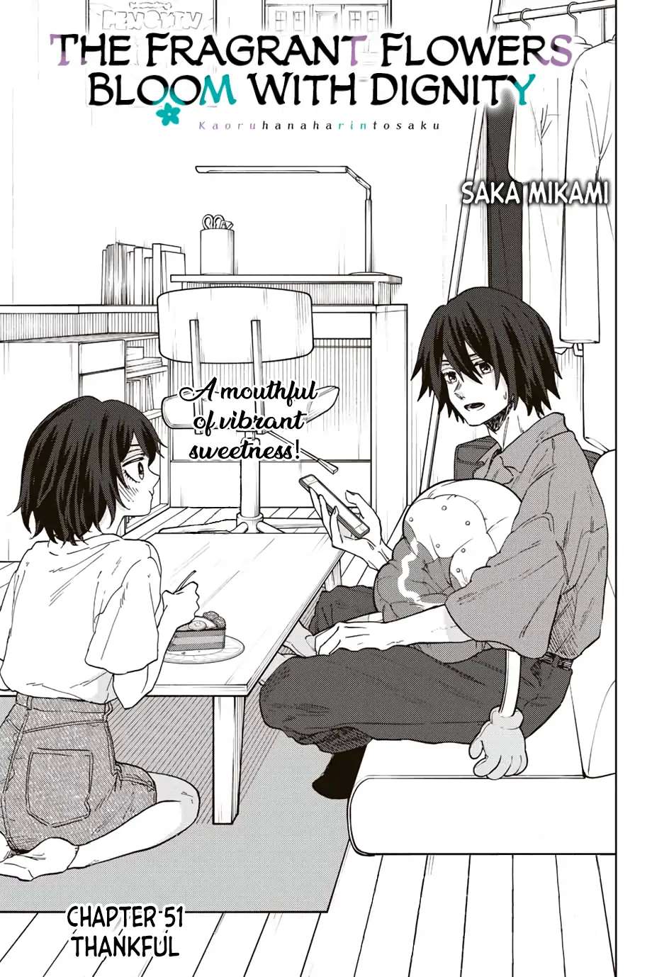 Read The Fragrant Flower Blooms With Dignity Manga Online