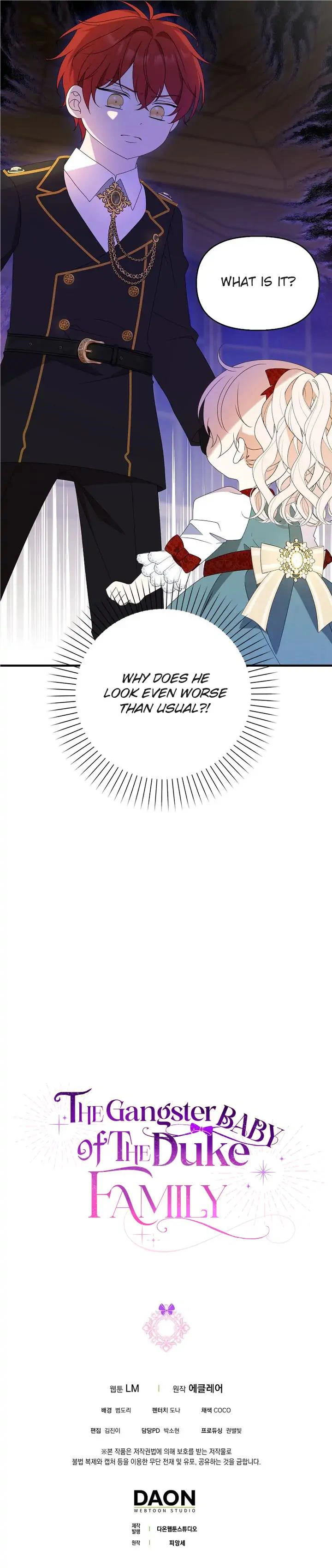 Read The Gangster Baby of the Duke’s Family Manga Online