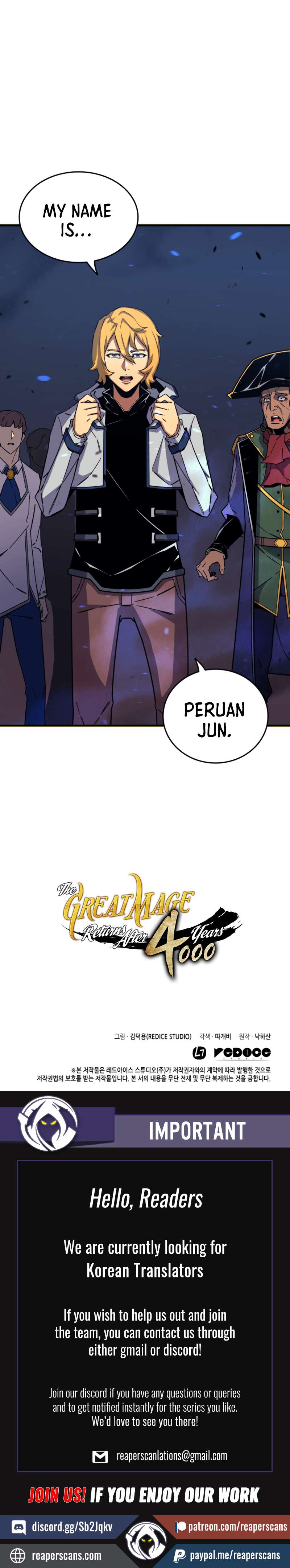 Read The Great Mage Returns After 4000 Years Manga Online