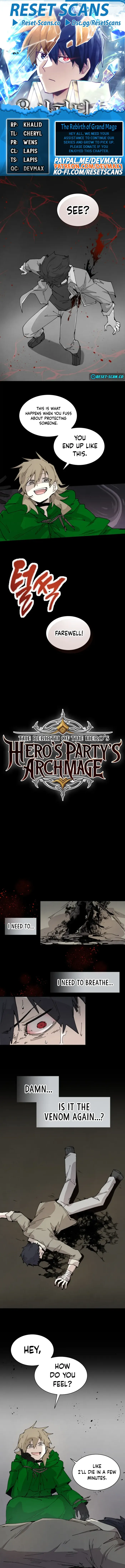 Read The Great Mage of the Hero’s Party Reincarnates Manga Online