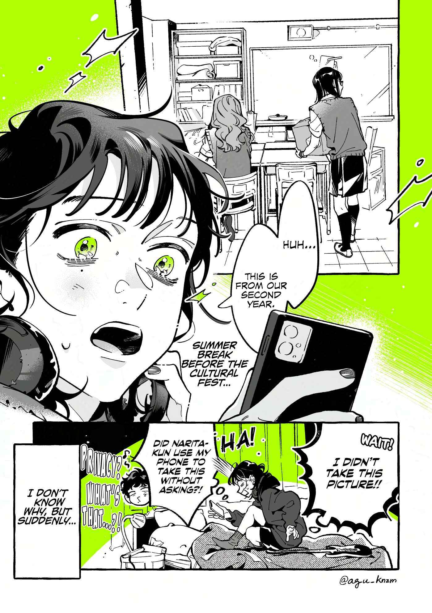 Read The Guy She Was Interested in Wasn't a Guy At All Manga Online