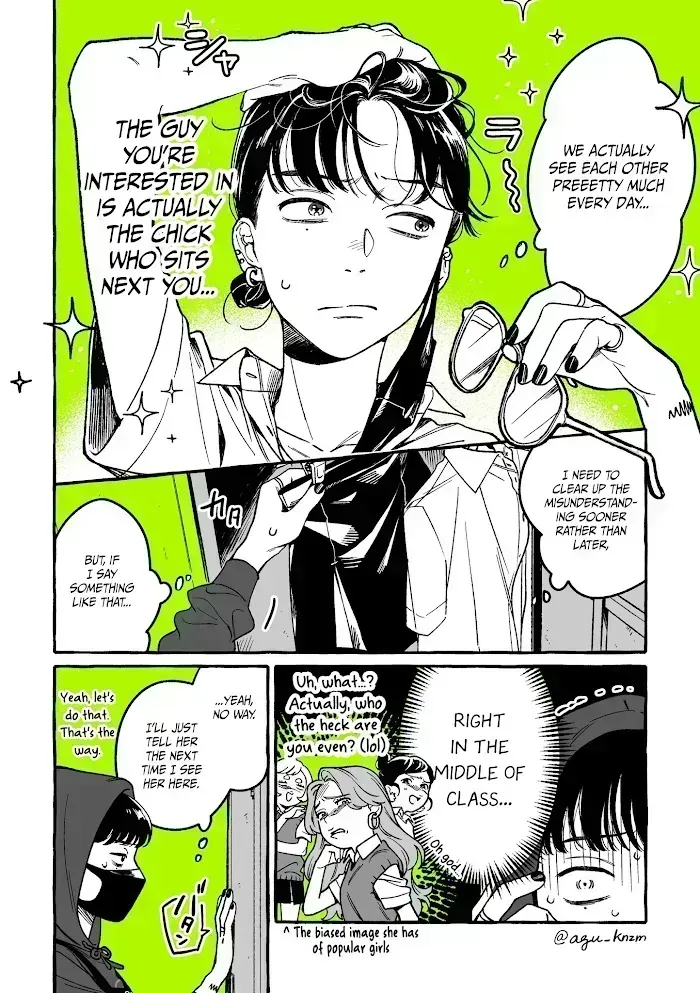Read The Guy She Was Interested in Wasn't a Guy At All Manga Online
