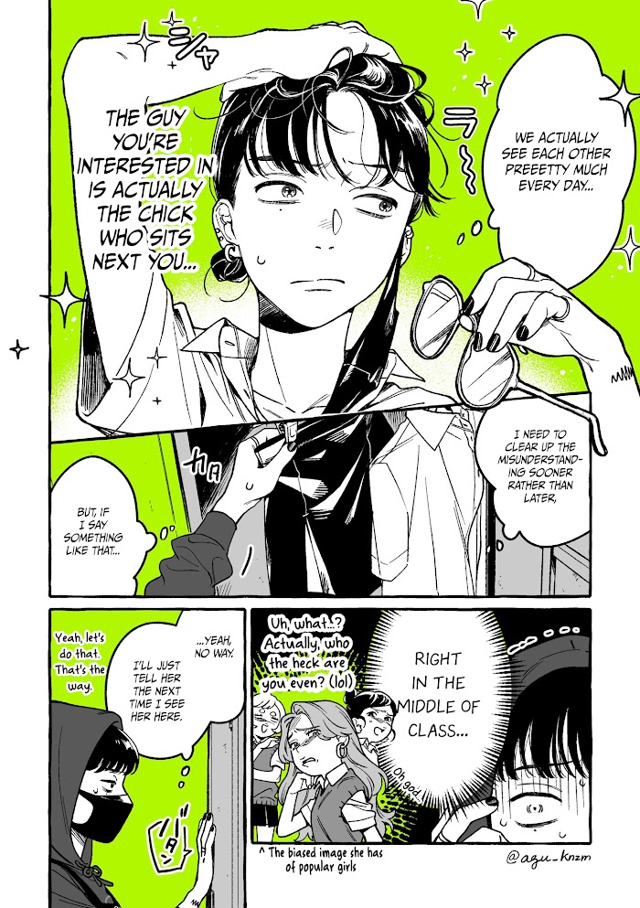 Read The Guy She Was Interested in Wasn't a Guy At All Manga Online