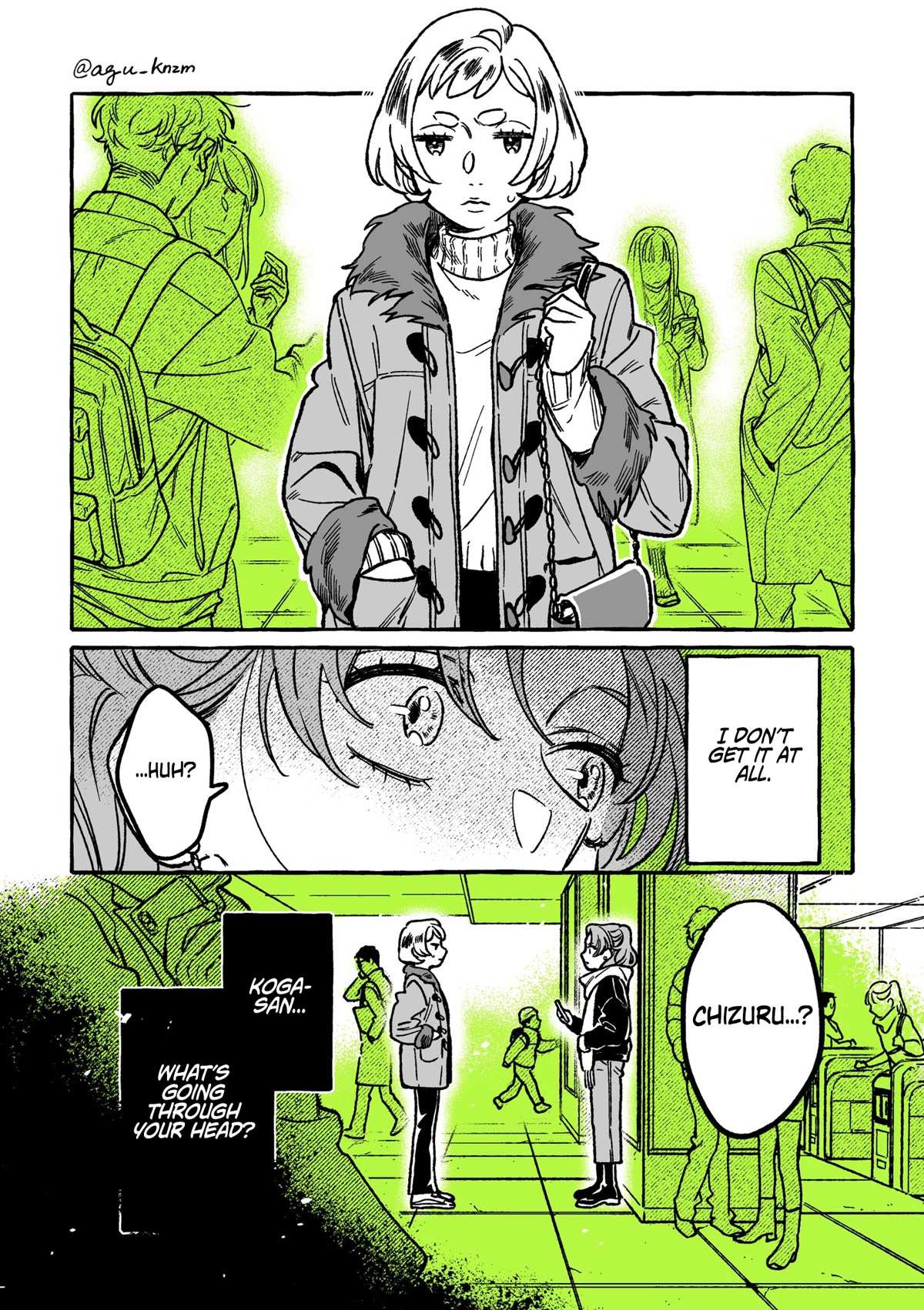 Read The Guy She Was Interested in Wasn't a Guy At All Manga Online