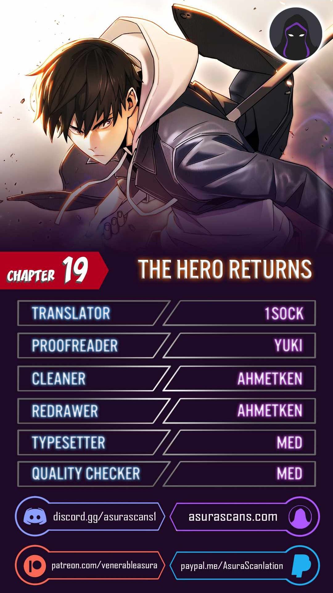 Read The Hero Returns Manga Online