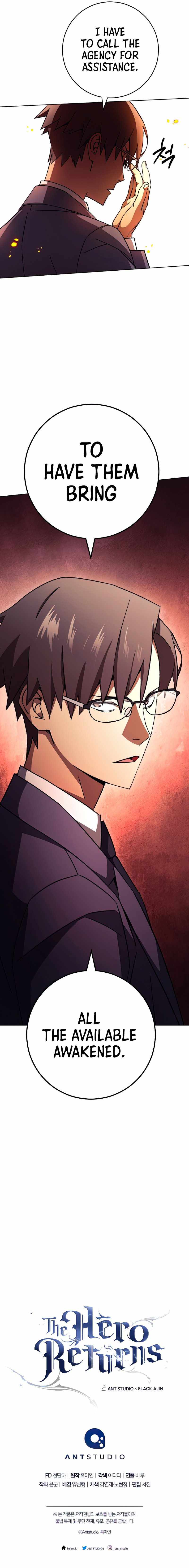 Read The Hero Returns Manga Online