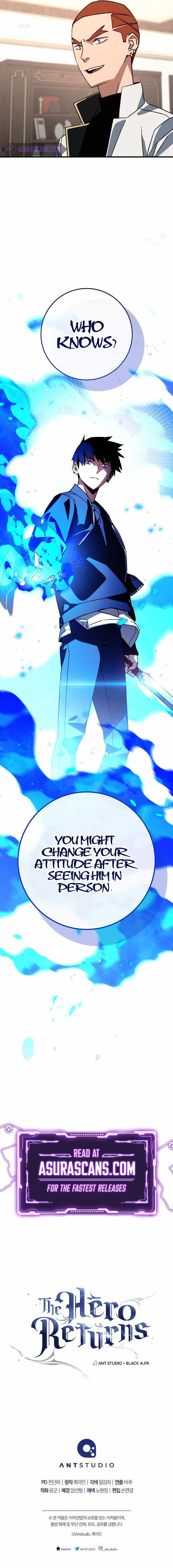 Read The Hero Returns Manga Online