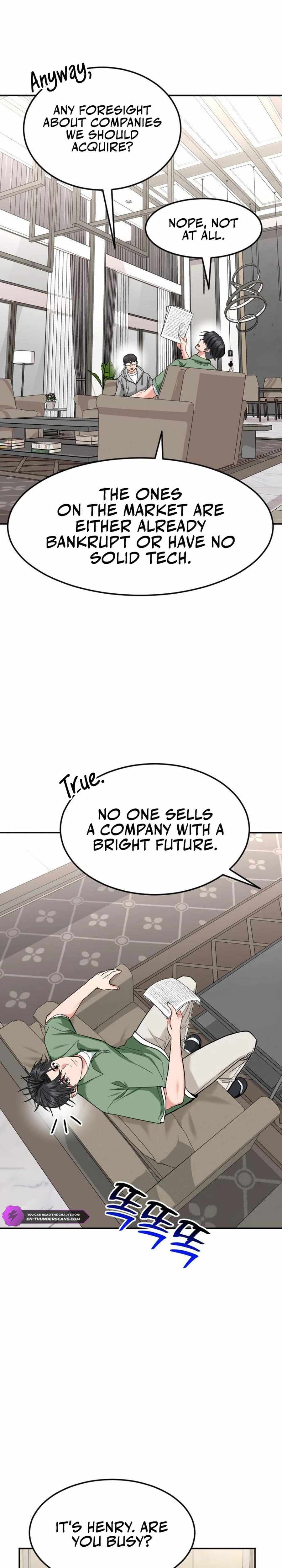 Read The Investor Who Sees the Future Manga Online