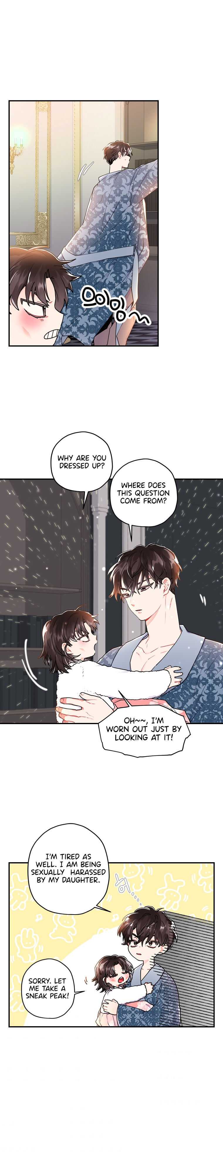 Read The Male Lead's Little Lion Daughter Manga Online