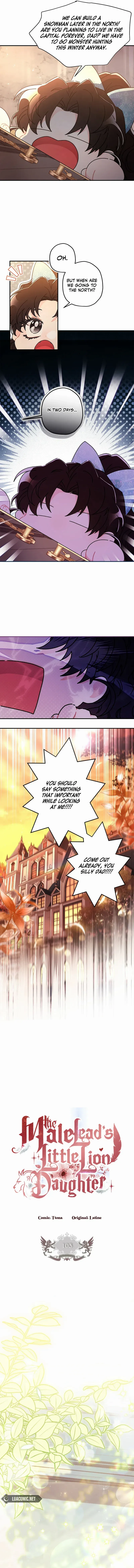 Read The Male Lead's Little Lion Daughter Manga Online
