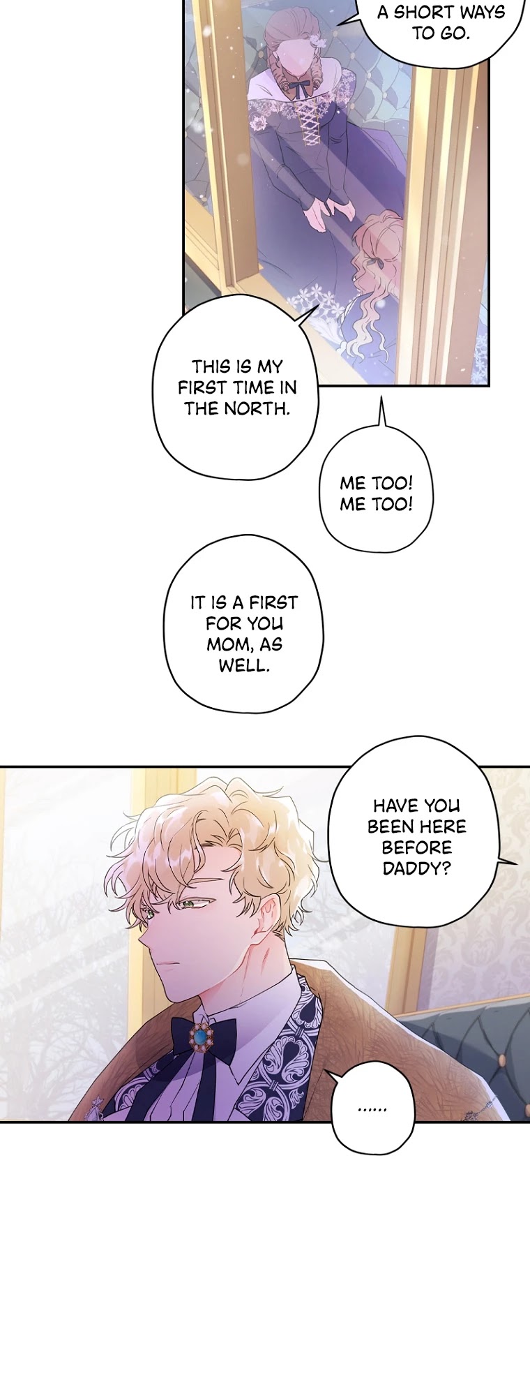Read The Male Lead's Little Lion Daughter Manga Online