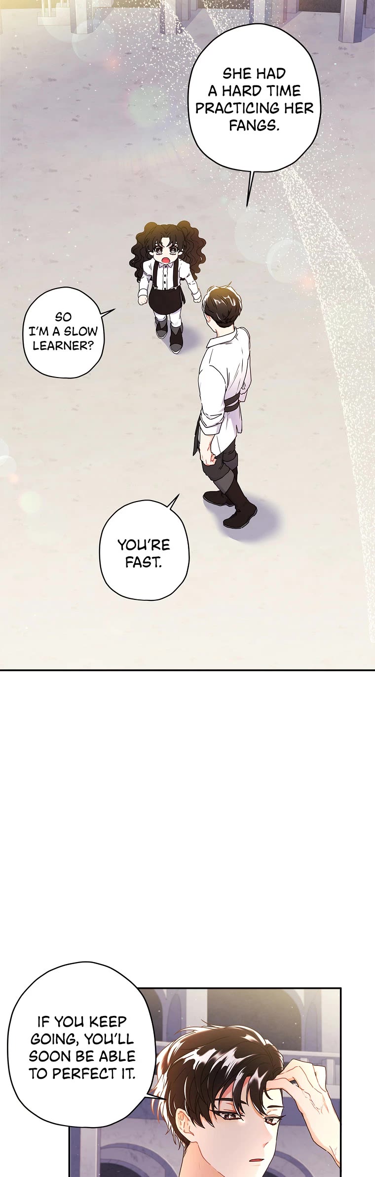 Read The Male Lead's Little Lion Daughter Manga Online