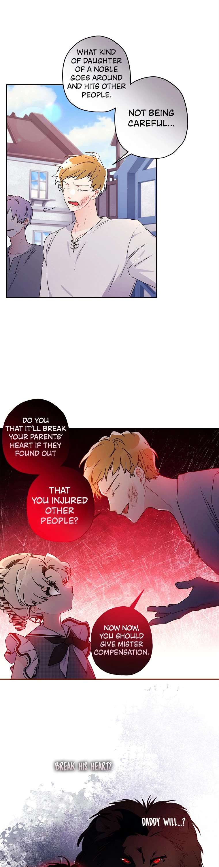 Read The Male Lead's Little Lion Daughter Manga Online