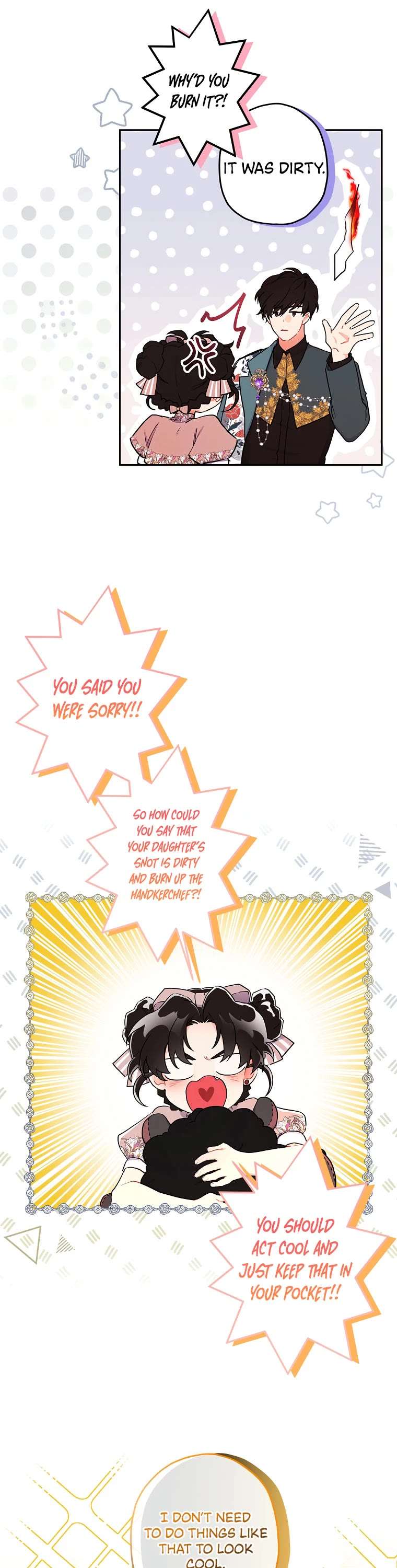 Read The Male Lead's Little Lion Daughter Manga Online