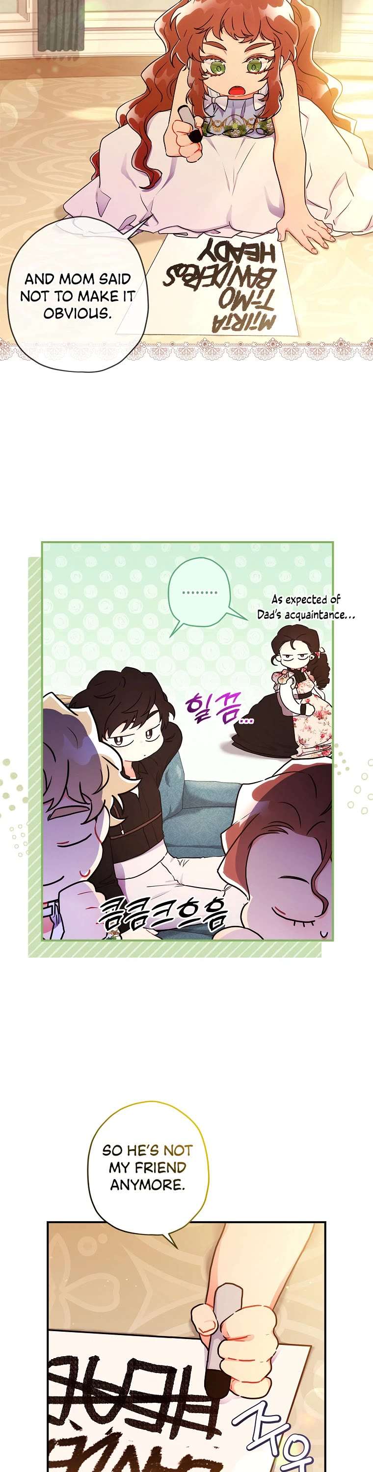 Read The Male Lead's Little Lion Daughter Manga Online