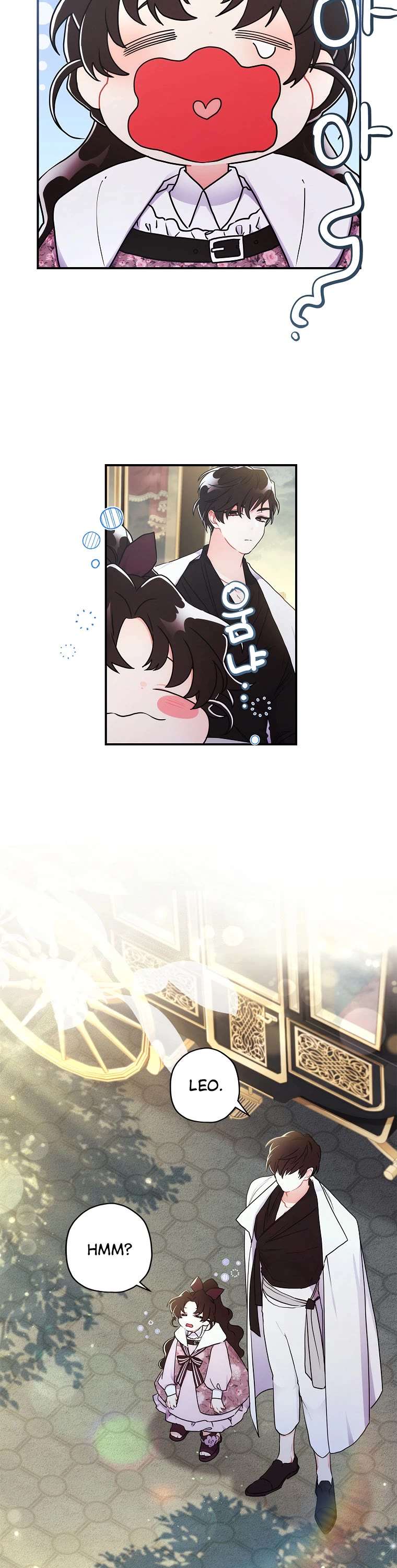 Read The Male Lead's Little Lion Daughter Manga Online