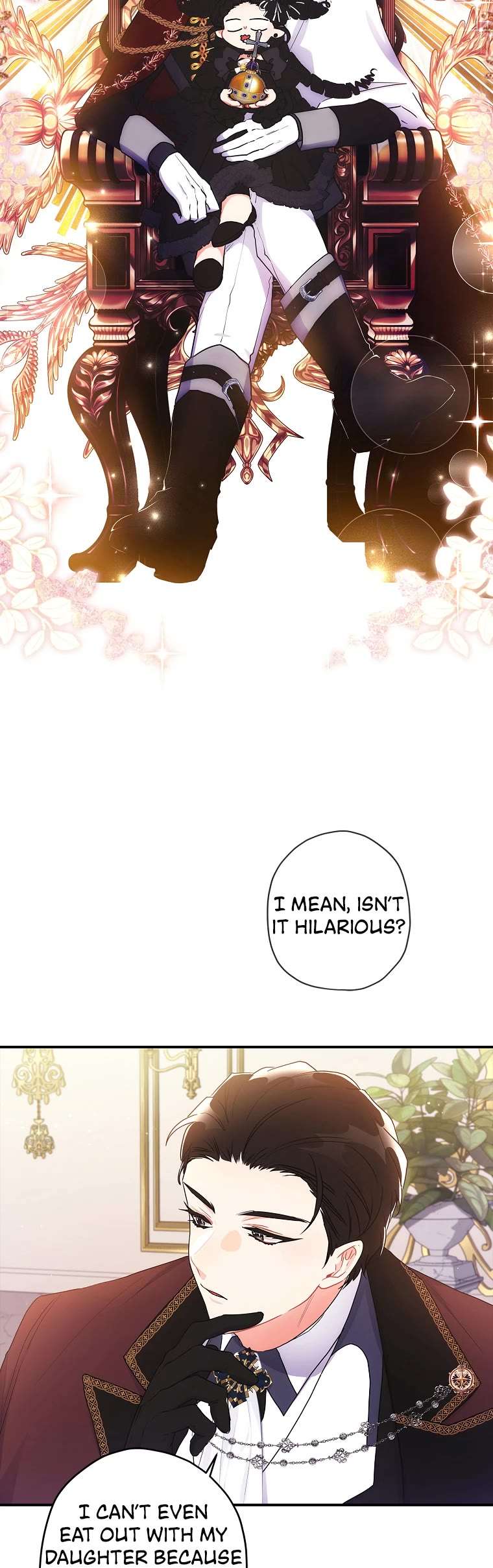 Read The Male Lead's Little Lion Daughter Manga Online