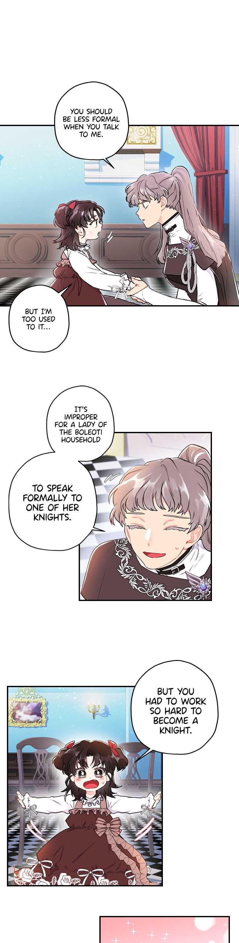 Read The Male Lead's Little Lion Daughter Manga Online