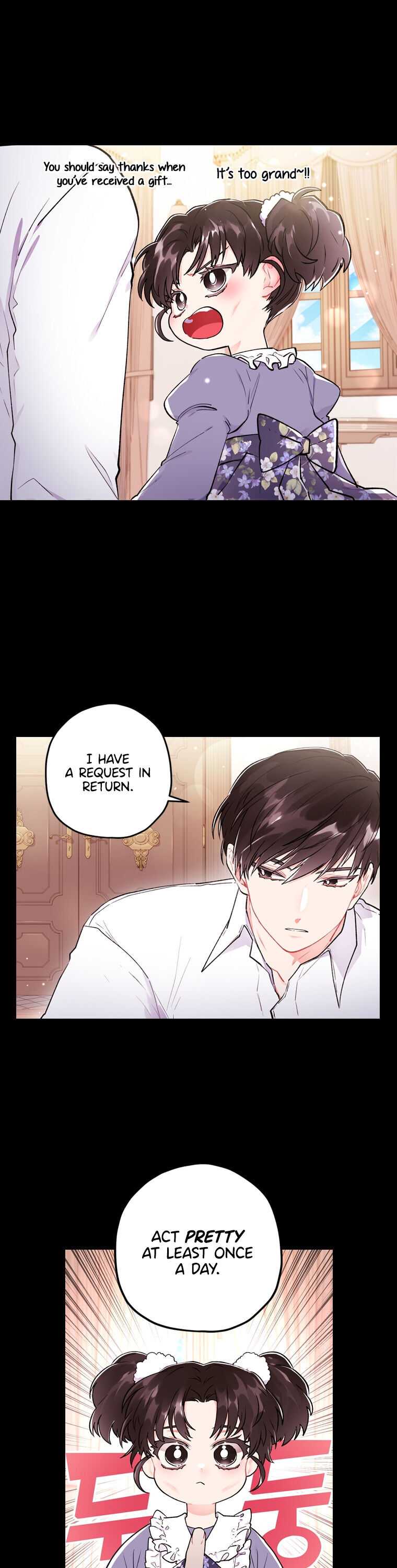 Read The Male Lead's Little Lion Daughter Manga Online