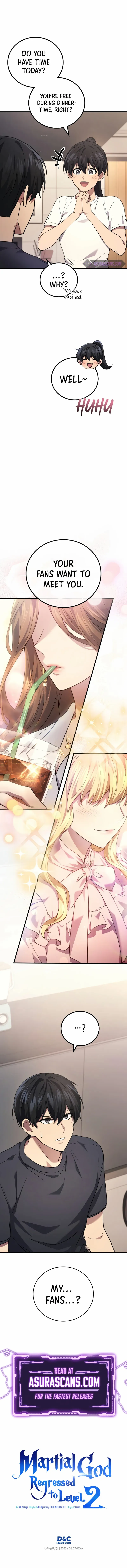Read The Martial God who Regressed Back to Level 2 Manga Online