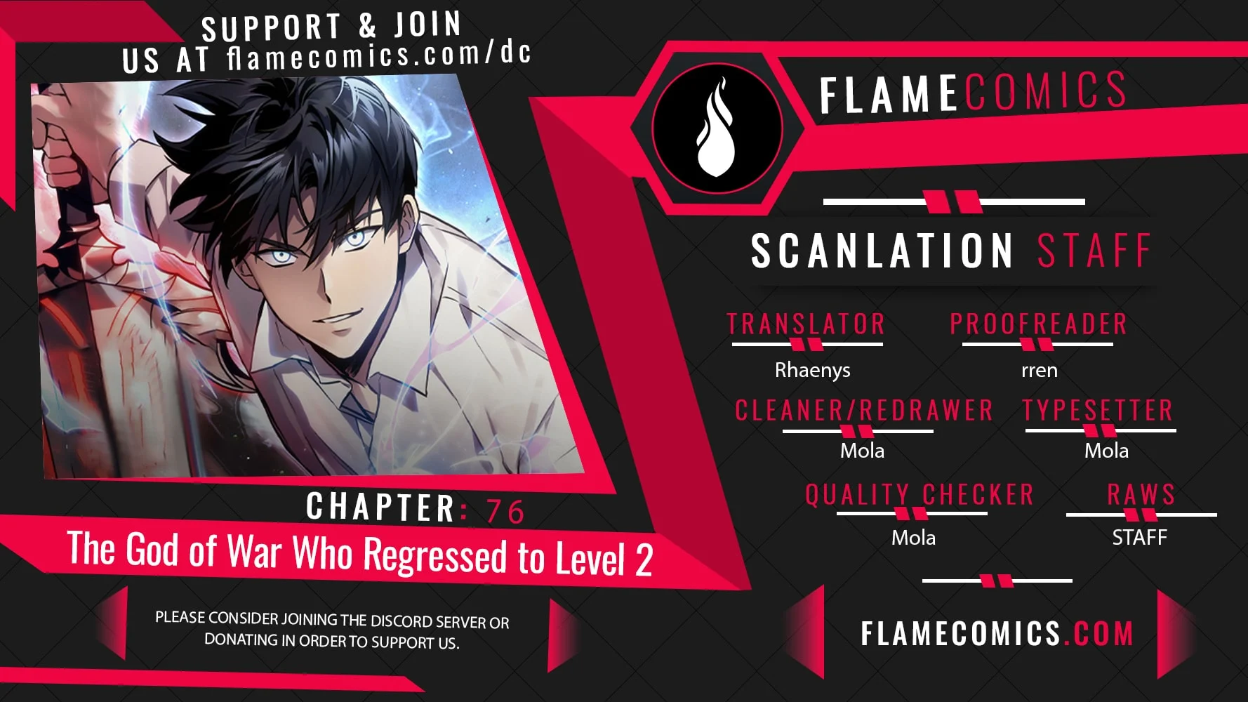 Read The Martial God who Regressed Back to Level 2 Manga Online