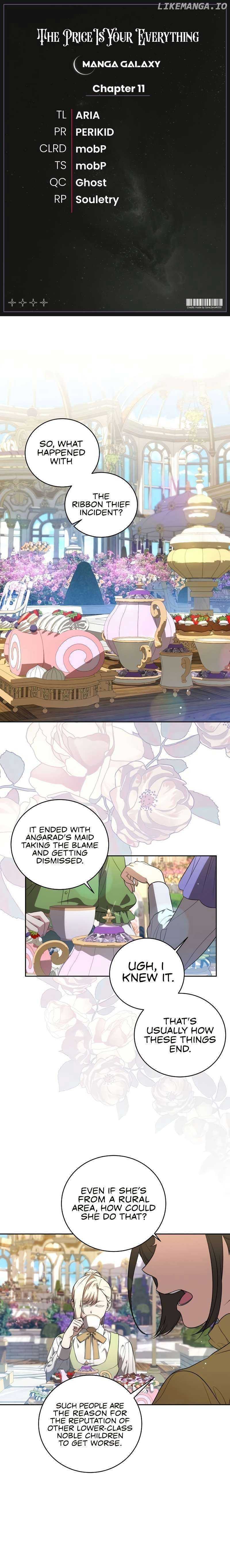 Read The Price Is Your Everything Manga Online