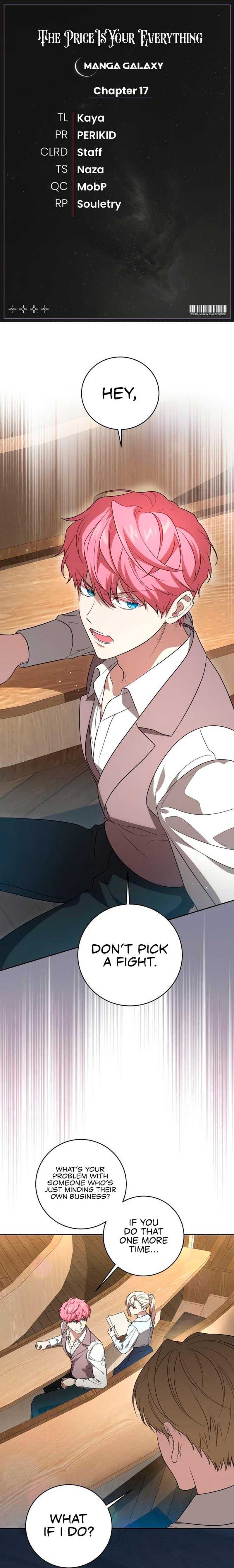Read The Price Is Your Everything Manga Online