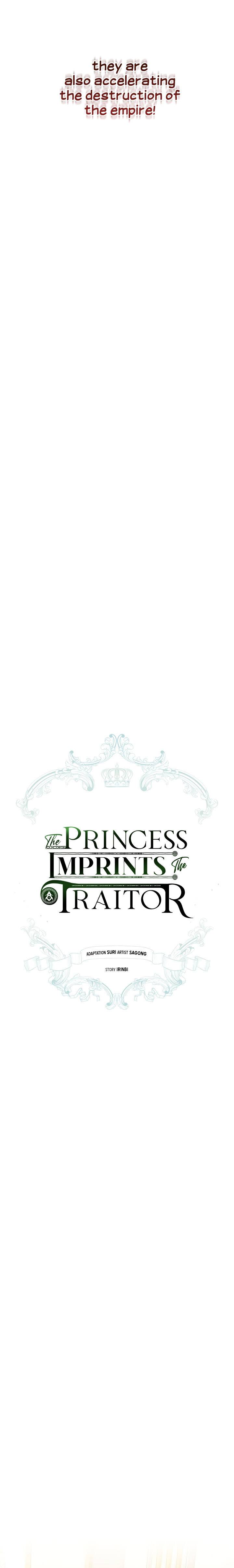 Read The Princess Imprints A Traitor Manga Online