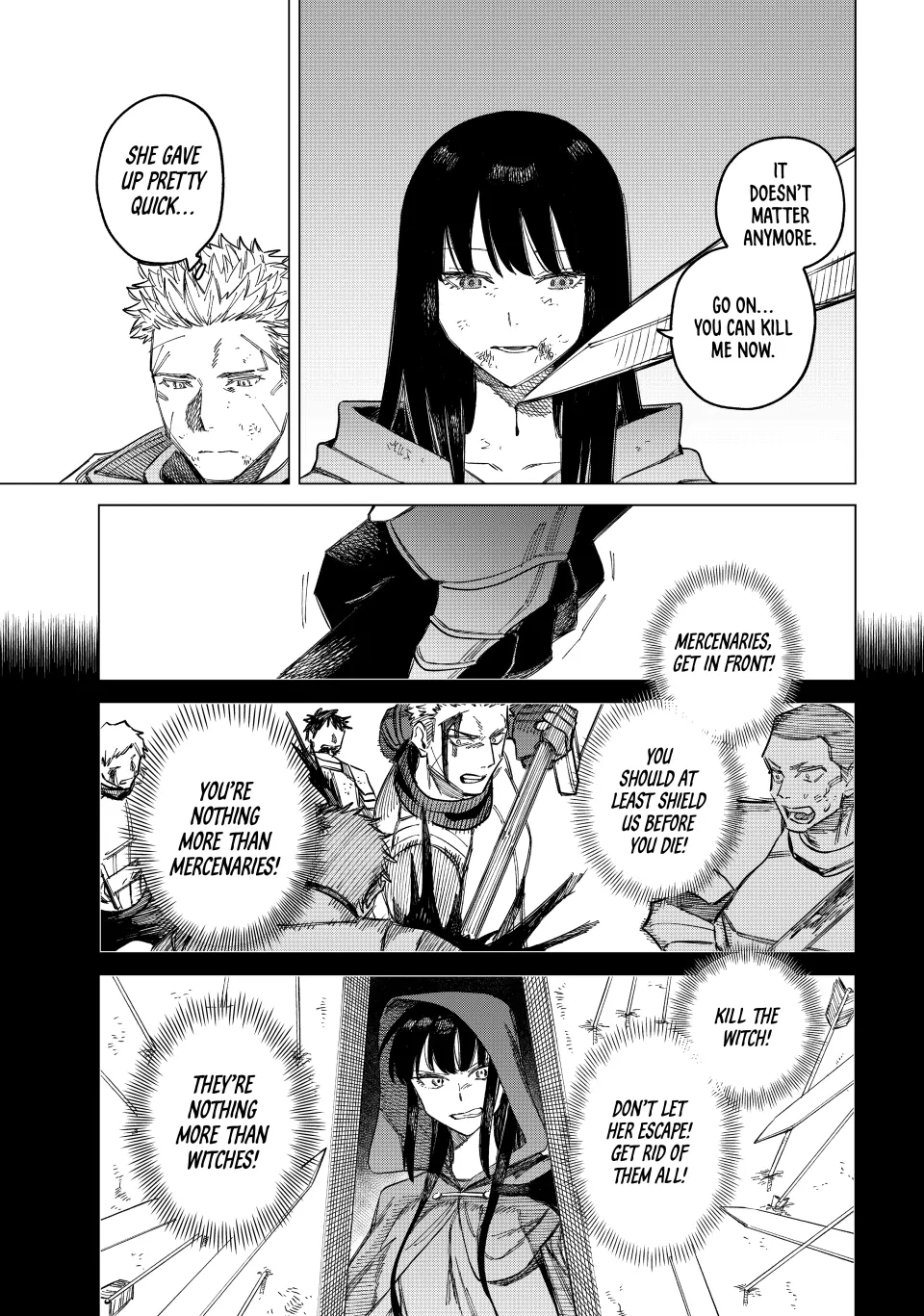 Read The Witch and the Mercenary Manga Online