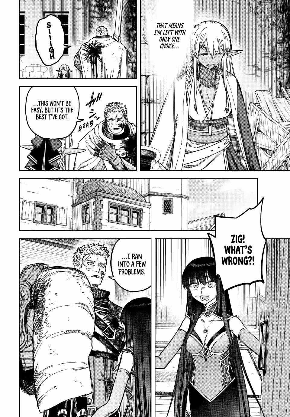 Read The Witch and the Mercenary Manga Online
