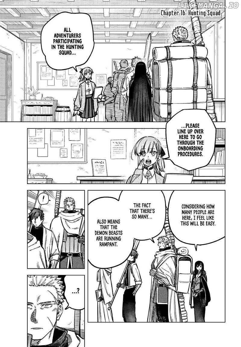 Read The Witch and the Mercenary Manga Online