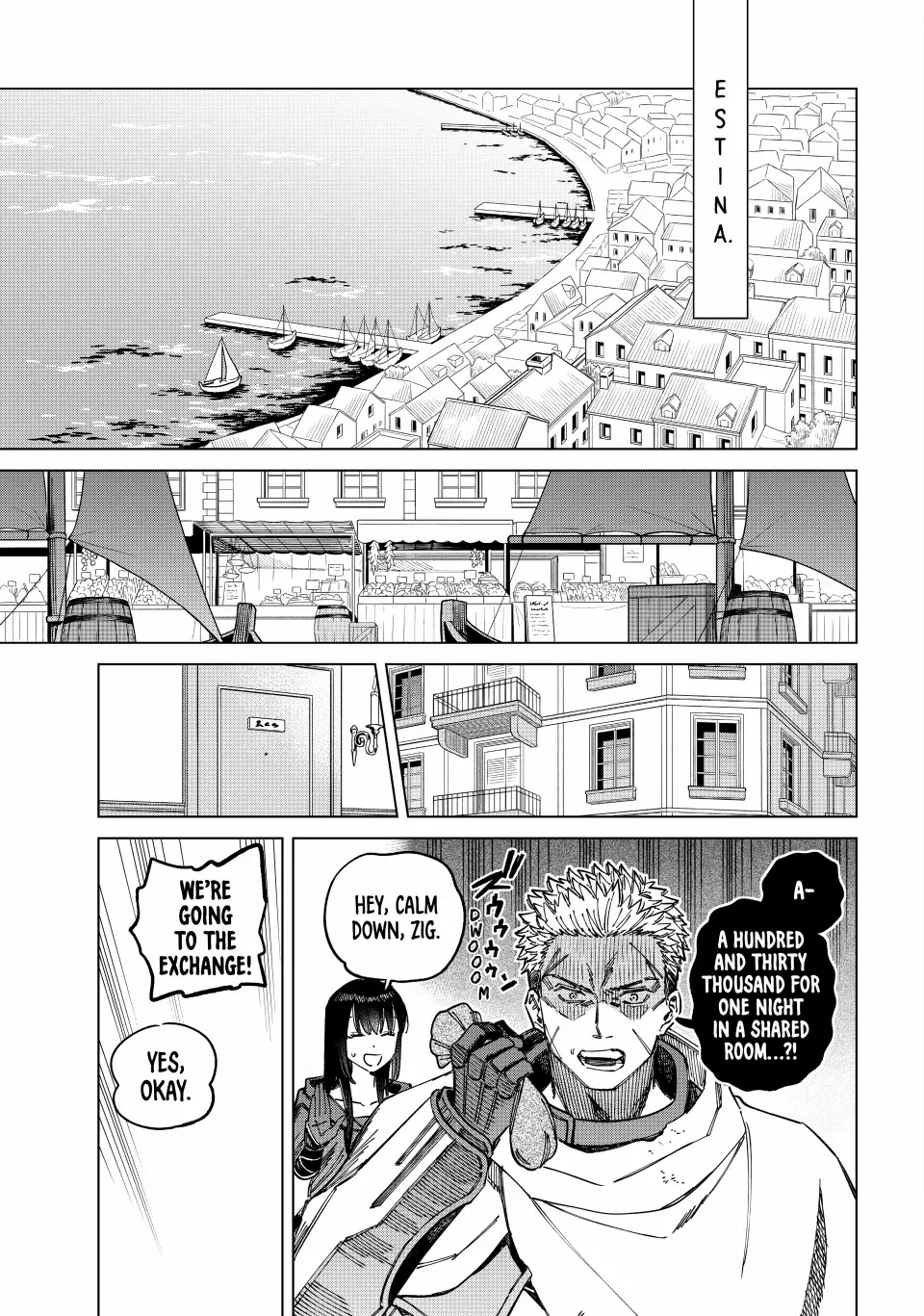 Read The Witch and the Mercenary Manga Online