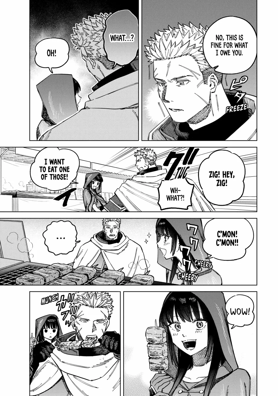 Read The Witch and the Mercenary Manga Online