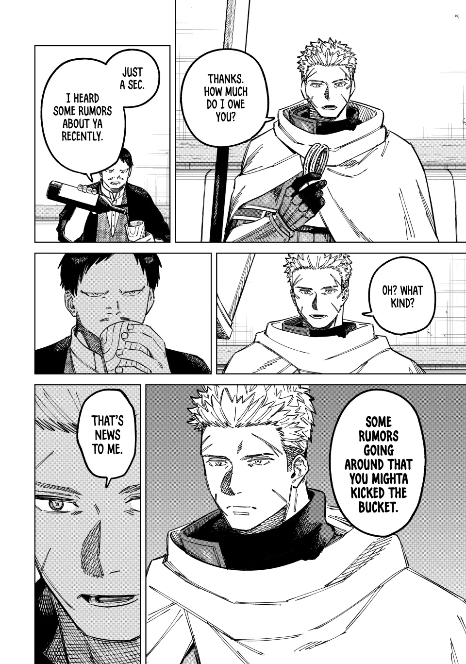 Read The Witch and the Mercenary Manga Online