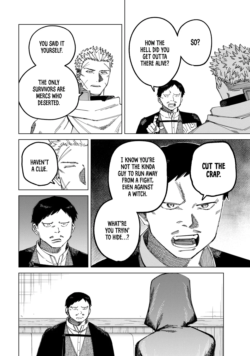 Read The Witch and the Mercenary Manga Online