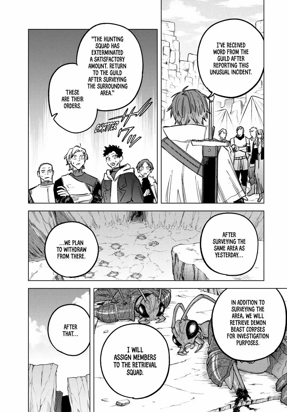 Read The Witch and the Mercenary Manga Online